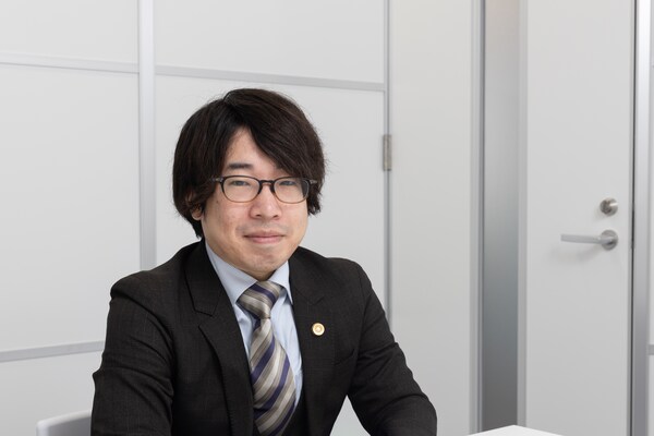 林 章太郎弁護士のインタビュー写真