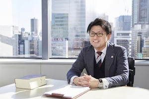 柳田 清史弁護士のインタビュー写真