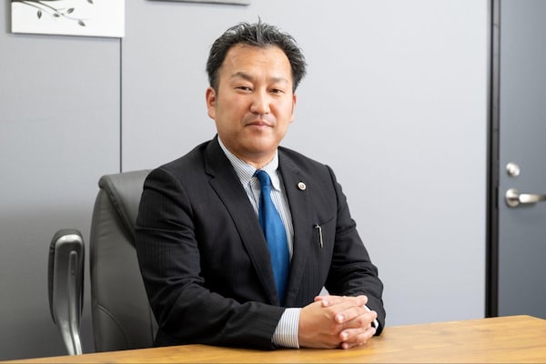 加地 彰吾弁護士のインタビュー写真