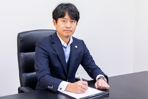 竹中 翔弁護士のインタビュー写真