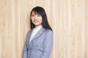岡山 和佳奈弁護士のインタビュー写真