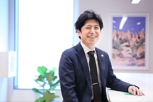 森 哲宏弁護士のインタビュー写真
